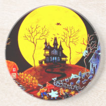 Halloween Coaster "Keep Running"