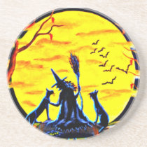 Halloween Coaster "Patience, Halloween Nears"