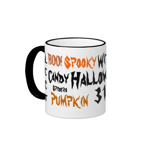 Halloween Collage Mug mug