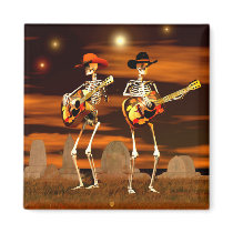 Halloween Concert magnets by Peerdrops Halloween Concert magnets