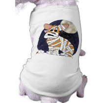 Halloween Corgi Mummy Dog Shirt pet clothing