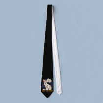 Halloween Corgi Mummy Tie ties