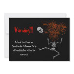 Halloween Costume Party Invitation