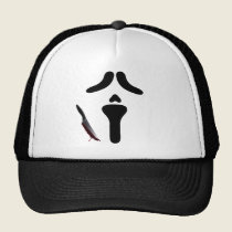 halloween costume shirt ghost face hats
