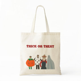 Halloween Costumes Trick or Treat Bags bag
