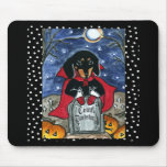 Halloween Count  Dachshund Mouse Mats