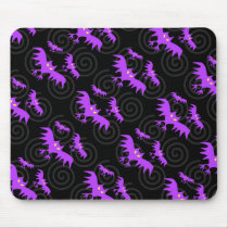 Halloween Creepy Bats Mousepad by mariannegilliand Halloween Creepy Bats Mousepad