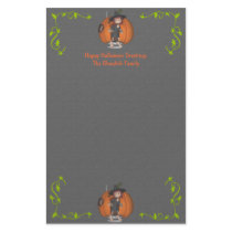 Halloween Creepy Kid Witches Stationery
