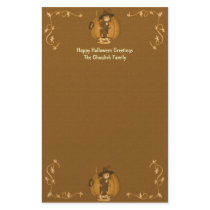 Halloween Creepy Kid Witches Stationery by mickeyelvis128 Halloween Creepy Kid Witches Stationery
