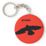 Halloween Crow Card Keychains