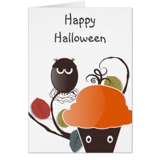 Halloween Cupcake Cards