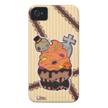 Halloween Cupcake iPhone 4 Case-Mate Cases