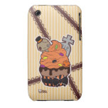 Halloween Cupcake iPhone 3 Case