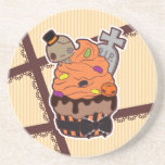 Halloween Cupcake Drink Coaster