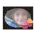 Halloween Cupcake Picture Frame postcards by candystore Halloween Cupcake Picture Frame postcards