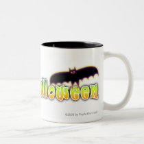 Halloween Cups, Mugs - Bats 4 Halloween mugs