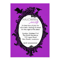 Halloween Custom Invitations