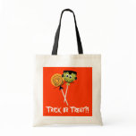 Halloween Cute Frankenstein Treats Bag