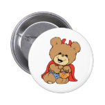 halloween cute little devil  teddy bear design buttons