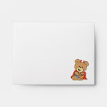 halloween cute little devil  teddy bear design envelopes