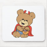halloween cute little devil  teddy bear design mousepads