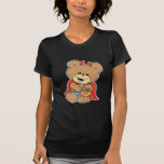 halloween cute little devil  teddy bear design t-shirts