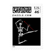 HALLOWEEN DAPPER DANCER'S STAMPS SKELETON DANCE