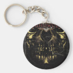 Halloween Dark Poster Template Key Chains