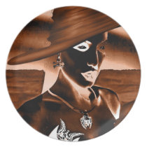 HALLOWEEN DECO WITCH PARTY PLATES