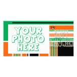 halloween design personalized photo card