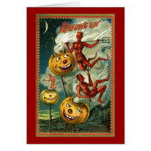Halloween Devils JOLs Card