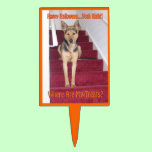 Halloween Dog and No Treats Cake Topper cake picks