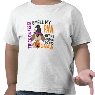 Halloween Dog Smell My Paw 2 shirt