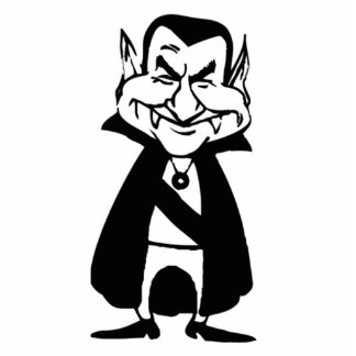Halloween Dracula Photo Cut Outs