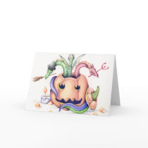 Halloween Dragons Card by fuzzydragons Halloween Dragons Card