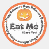 Halloween  'Eat Me' Sticker