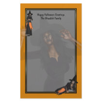 Halloween Elfin Witches Stationery by mickeyelvis128 Halloween Elfin Witches Stationery