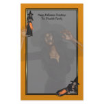 Halloween Elfin Witches Stationery