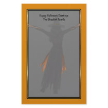 Halloween Elfin Witches Stationery