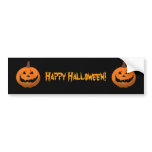 Halloween: Evil Jack-O-Lantern: Bumper Sticker