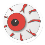 Halloween EyeBall Sticker