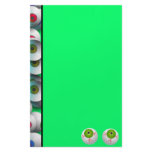 Halloween Eyeballs Stationery Design