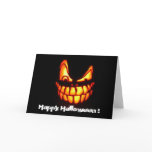 halloween face cards