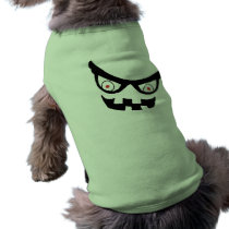 HALLOWEEN FACE pet clothing by artworkbydarlene HALLOWEEN FACE pet clothing