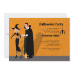 Halloween "Face on Hole" Invitation