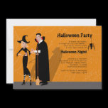 Halloween "Face on Hole" Invitation