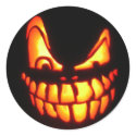 halloween face stickers