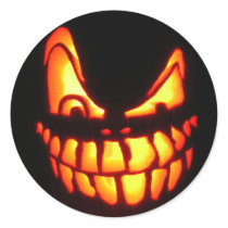 halloween face stickers