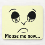 Halloween faces: Sad face - Mouse me... Mouse Pad