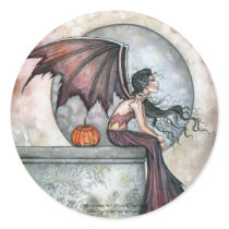 Halloween Fairy Gothic Stickers by Molly Harrison by robmolily Halloween Fairy Gothic Stickers by Molly Harrison